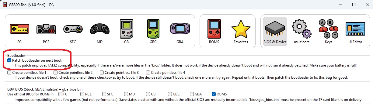 GB Tool Bootloader